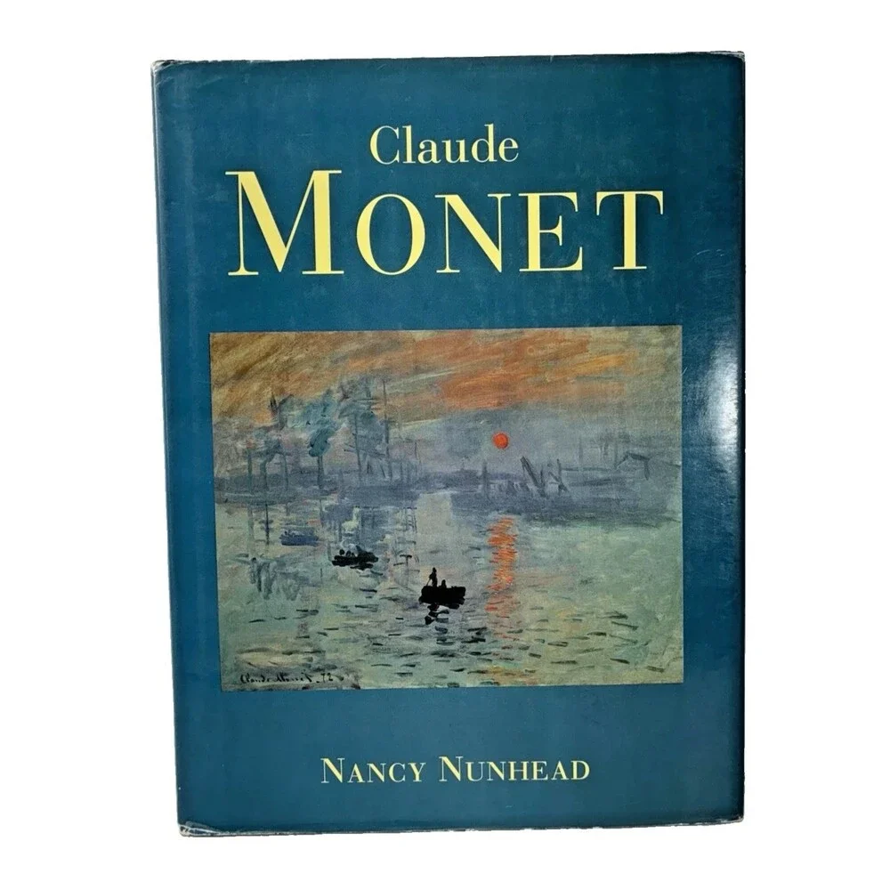 Claude Monet by Nancy Nunhead Vintage 1995 Barnes & Noble Hardback Book